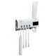 thumbnail image 1 of Fiudx Cepillo de Dientes Inteligente, Soporte para Cepillos de Dientes con Desinfección Uvc, Exprimidor de Pasta Dental Portátil, Organizador de Pared Recargable, Uso Diario Familiar, Decoración Mode, 1 of 6