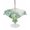 Ivory, variant on Outdoor Tablecloth with Umbrella Hole for Patio/Picnic/Party/Camping, Tropical Leaves Waterproof Table Cloth Square Cover Washable, Green Monstera Palm Leaves Summer Wood Gray (60"x 60")