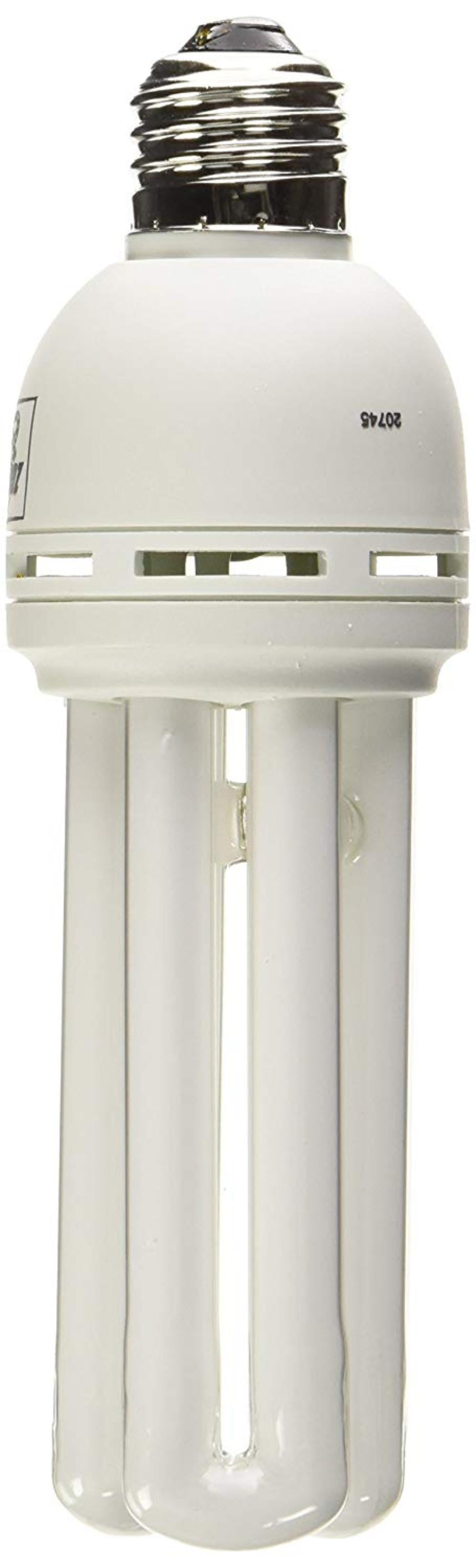 Heat and UVB Basking Spot Lamp and Reptile Sun Fluorescent Combo Pack, Total UVB coverage By Zoo