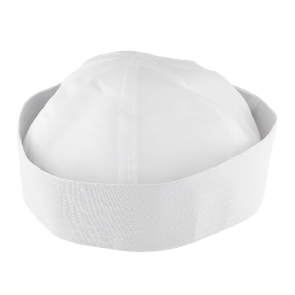 Sombrero de Blanco Gorro de Disfraces Juego de Rol para Adultos - Blanco, Niño SM SunniMix Sombreros de marinero blancos