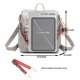 thumbnail image 5 of Set de 2 mochilas Soperwillton de piel sintética para mujer, 5 of 6
