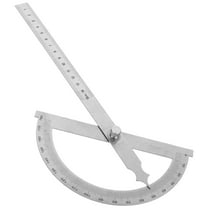 MLINS Angle Finder Protractor  Arm Protractor Stainless Steel Protractor Ruler Woodworking Supply
