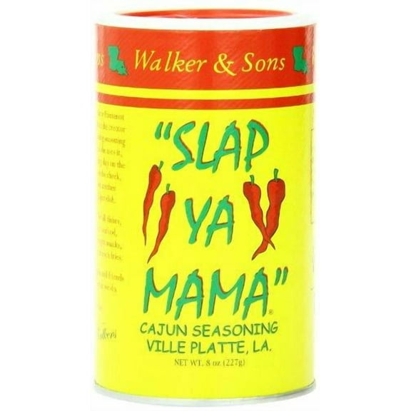 Slap Ya Mama Original Blend Seasoning, THREE 8-Ounce Canisters,Pack of 3