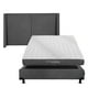 thumbnail image 1 of Colchón Matrimonial Restonic Dicasa Inabox + Box Base Cama + Cabecera Milan Gris, 1 of 8
