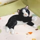 thumbnail image 1 of Juguete de peluche de realista para niños, regalo de dibujos animados abrazable, gatito de peluche y realista para sofá, dormitorio, hogar, Negro, 1 of 10