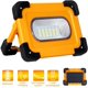 thumbnail image 1 of Luz de trabajo portátil con 3000 lúmenes, luz alimentada por batería con 4 modos de iluminación, incluido el parpadeo para situaciones de emergencia y cortes de energía, 1 of 6