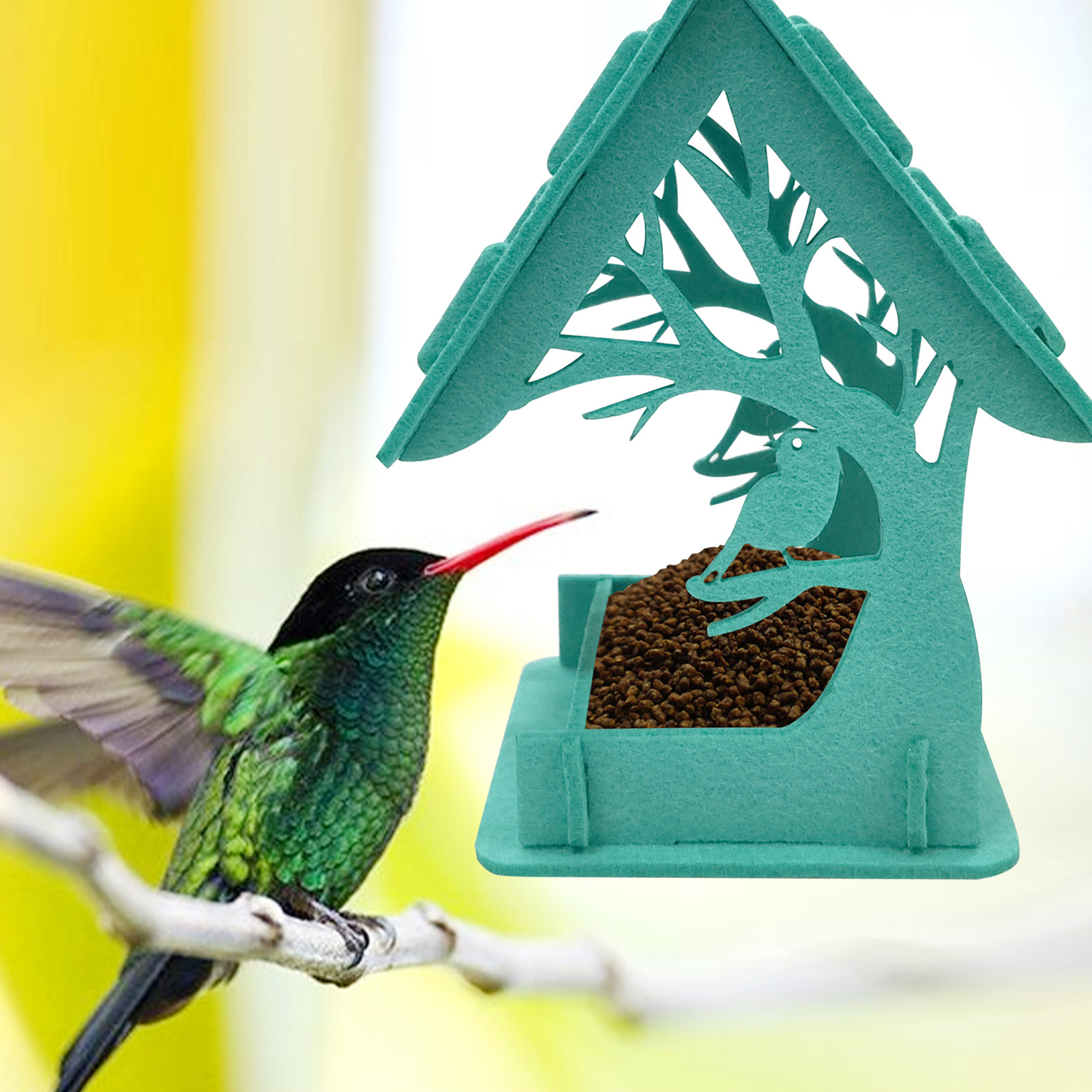 Travelwant Bird Feeders Home Bird Feeder Window Bird Feeders for Window