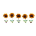 thumbnail image 1 of Price Drop 5 Pieces Sunflower Car Decorations, Car Spring Decorations With Stickers, Creative Car Swing Decorations, Sunflower Dashboard Decorations, 1 of 6