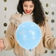 thumbnail image 4 of BRIGHTFUFU 50 piezas 12 pulgadas globos de látex azul nubes impresión de globos adornos conjunto de suministros de fiesta de cumpleaños decoraciones de diseño, 4 of 7