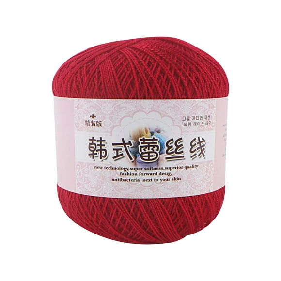 Yarn for Crocheting Lace Thread Diy Woven Mercerized Baby Fine Thread Crochet Yarn Crochet Yarn for Crocheting