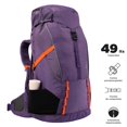 thumbnail image 4 of Mochila de CAMPISMO TOTTO Summit 45 2310-M4RL Morado, 4 of 6