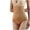 Beige, variant on WMTBSRSW Women's High Waisted Underwear Tummy Control Shapewear Breathable Body Shaper Thong High Cut Girdle Panties