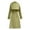 A61 Army Green, variant on Women's Double Elegant Long Trench Coat Windproof Classic Lapel Slim Overcoat with Belt Beige XXXL