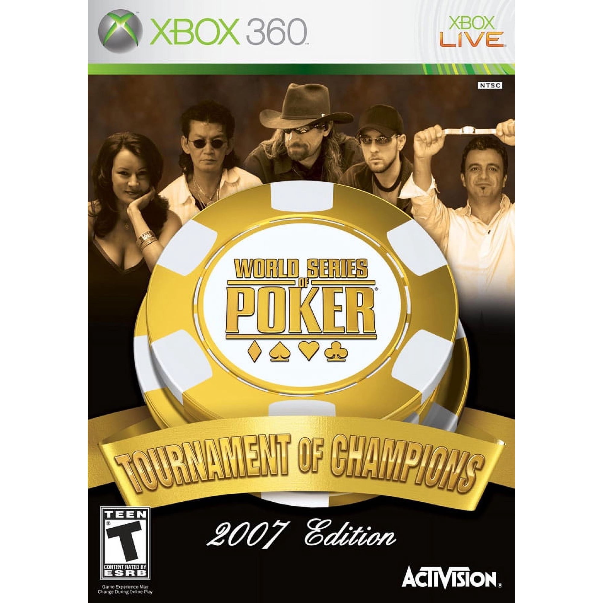 World Series of Poker Tournament of Champions 2007 Edition - Xbox 360 game