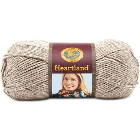 UPC: 0023032010212 | Lion Brand Heartland 100 Percent Acrylic Yarn 3 Count
