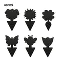 thumbnail image 4 of Toystoory 60 unids/set de papel para moscas para plantas de interior, hermosos diseños para un Control eficaz de plagas, resistente al agua Jardín y Patio, 4 of 6