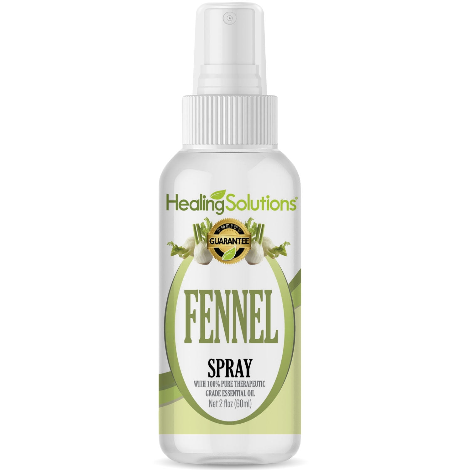 Fennel Spray Water Infused with Fennel Essential Oil 2oz Bottle by
