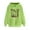 Green Sweatshirts, variant on Qetyuw Cute Giraffe Print Sweatshirt for Women Solid Color Graphic Hoodies with Pocket Winter Warm Fleece Long Sleeve Pullover
