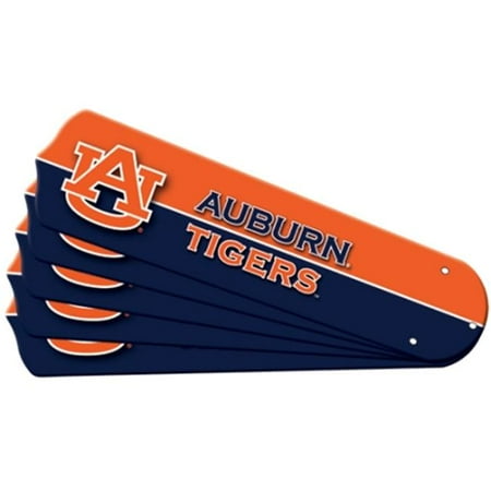Ceiling Fan Designers 7992-AUB New NCAA AUBURN TIGERS 42 in. Ceiling Fan Blade Set