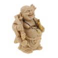 thumbnail image 3 of Buda sentado 2x Escultura Sentada Hecha A Buda De La Deidad De Para el auto De Oficina De Escritorio en hogar, 3 of 9