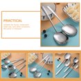 thumbnail image 2 of Qnmwood Stainless Steel Serving Spoon Set - 2 Large Spoons, 2 of 6