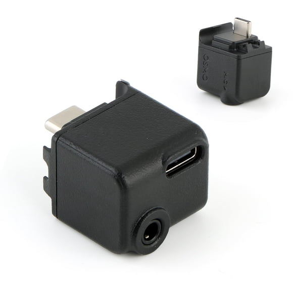 Adaptador de audio HBIHGHHONG de 3,5 mm para DJI Osmo Action 5Pro/4