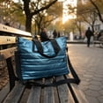 thumbnail image 3 of Bolsa Deportiva Moov Impermeable Viaje Gym Yoga Azul, 3 of 5