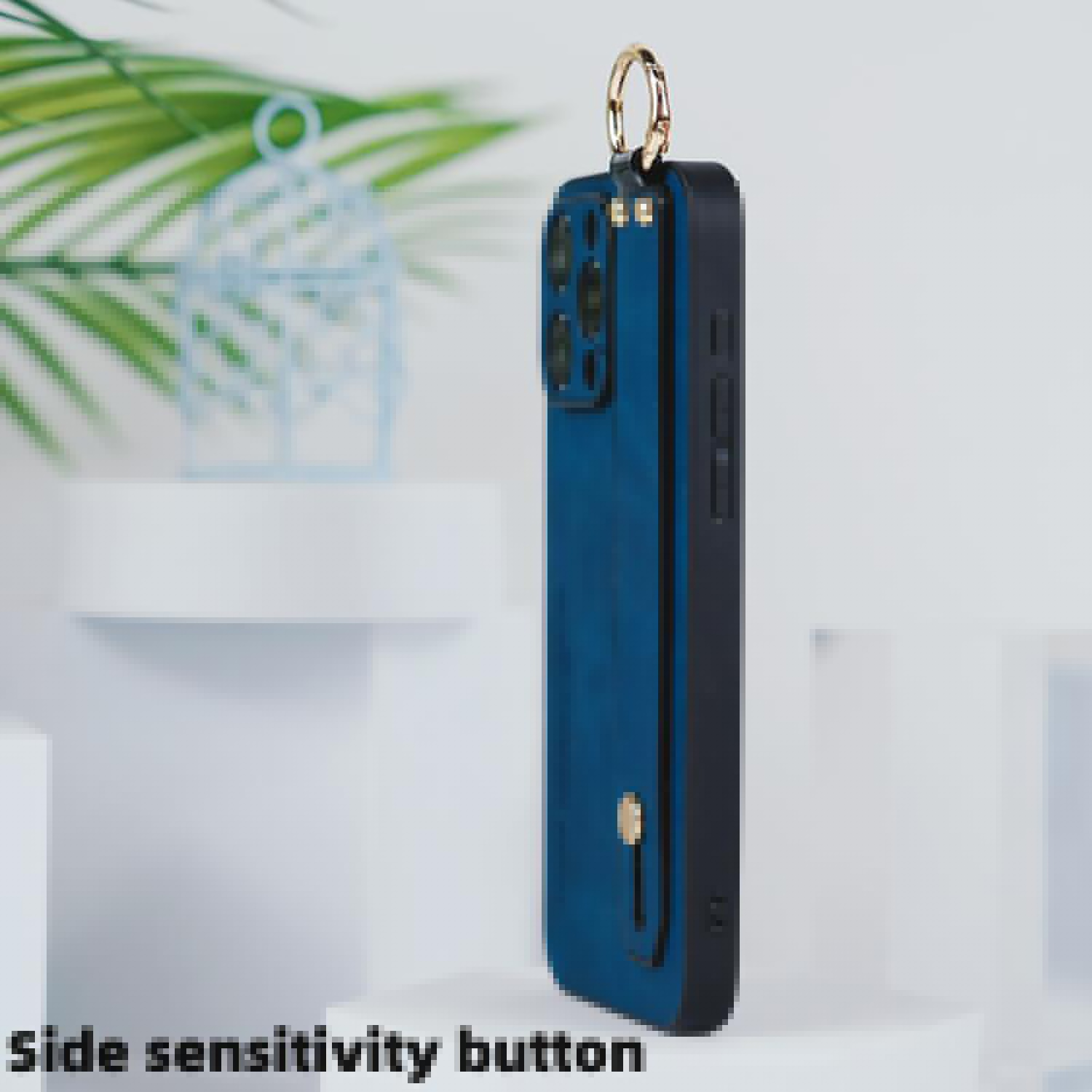 thumbnail image 2 of iPhone 15 Pro Max Case Cover, Allytech Vintage PU Leather Wristband Ring Holder Stand Bumper Anti-Scratch Protective Phone Case for Apple iPhone 15 Pro Max - Orange, 2 of 7