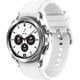 thumbnail image 1 of SAMSUNG Galaxy Watch 4 Classic 42mm Smartwatch with ECG Monitor Tracker for Health, Fitness, Running, Sleep Cycles, GPS Fall Detection, LTE, US Version, Silver, 1 of 5