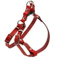 thumbnail image 4 of Genuine Leather Adjustable Step-in Dog Harness 2 Sizes Small XSmall [Red], 4 of 4