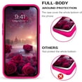 thumbnail image 2 of Compatible with iPhone 12 Pro Max Case, Premium Soft Liquid Silicone Rubber Bumper Full Body Camera Protection Anti-Scratch Microfiber Lining Phone Case for iPhone 12 Pro Max 6.7"-Hot Pink, 2 of 8