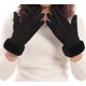 thumbnail image 2 of KAIYANG Guantes de conducción de gamuza suave para mujer, cálidos, resistentes al viento y al viento, de invierno, color gris, 2 of 5
