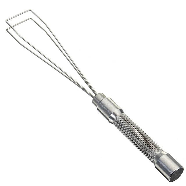 Extractor de teclas de material acero inoxidable para mecánico plateado