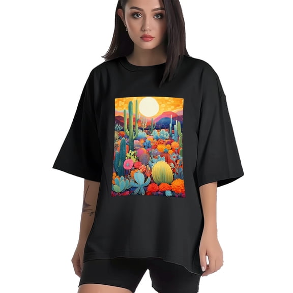 Plus Size Shirt for Women Black Tops for Women Short Sleeves Shirt for Women Flowers1 T Shirt Crewneck Shirt for Women XS