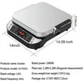 thumbnail image 5 of LIVEN Electric Baking Pan LR-FD431 Skillet Griddle, US DuPont Non-Stick Coating,Removable Upper and Lower Grill Pan, Easy to Clean,Electric Indoor Grill/Griddle, 5 of 5