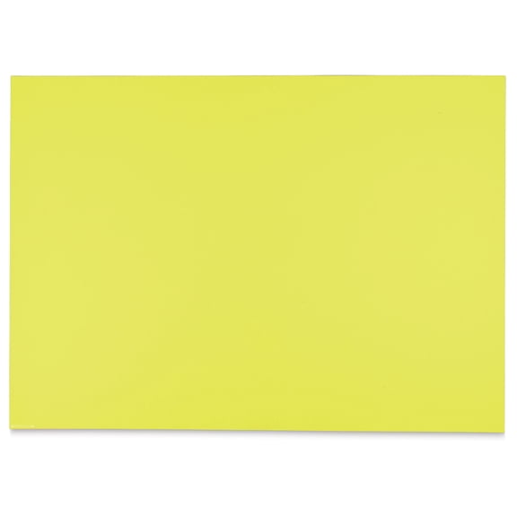 Blick Premium Construction Paper - 19-1/2" x 27-1/2", Lemon Yellow, Single Sheet