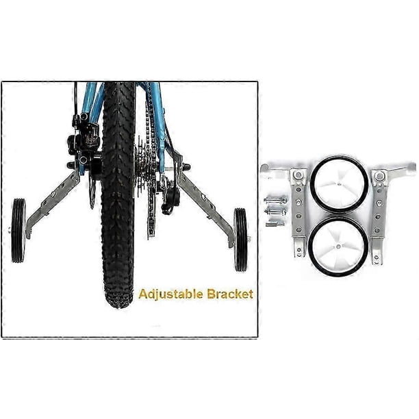 2 Roues Stabilisatrices Pour Vélo Enfant Avec Lumières Clignotantes - Tailles 12 à 20 Pouces, Neuves