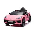 thumbnail image 1 of 12V Chevrolet Corvette C8 1 Seater Kids Ride On Car, 1 of 5