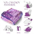 thumbnail image 6 of Yibo Gifts for Niece Blanket Flannel Soft and Comfortable Anti-static Bed Sofa Blanket, 6 of 6