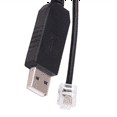 thumbnail image 2 of 2X USB to Rj11 Rj12 6P4C Adapter Serial Control Cable EQMOD for - Mount Pc Connect Hand Cable,1.8M, 2 of 4