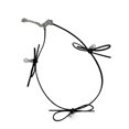 thumbnail image 1 of Sweet Bowknot Necklace with Pearls for Women and Girls Elegant Clavicle Chain Aesthetic Jewelry Gifts Daily Use Silver, 1 of 4