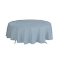thumbnail image 6 of Efavormart 5PCS 108" Wholesale Round Tablecloth Polyester Round Table Linens For Wedding Party Banquet Restaurant - DUSTY BLUE, 6 of 9