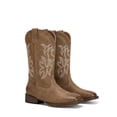 thumbnail image 3 of DREAM PAIRS Women's Cowboy Boots Mid Calf Western Cowgirl Boots Wide Square Toe Pull-On Embroidered Boots with Block Heel, 3 of 6