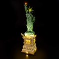 thumbnail image 4 of Kit de iluminacion LED BRIKSMAX para Lego 21042 Estatua de la Libertad Architecture, 4 of 5
