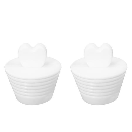 

HOMEMAXS 2pcs Household Sink Plugs Underwater Sealing Plugs Hotel Bathroom Accessories