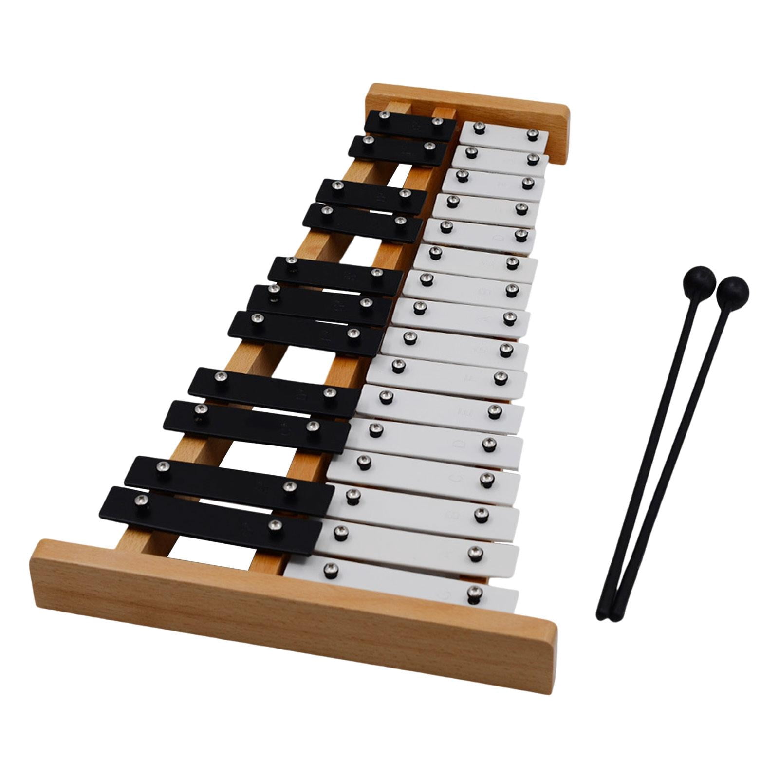 JWQFBC 27 Note Wooden Xylophone Glockenspiel Fine Motor Skill Enlightenment Educational