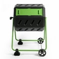 thumbnail image 3 of FCMP Outdoor HOTFROG 37 Gallon Dual Chamber Tumbling Composter Bin (2 Pack), 3 of 9