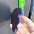 thumbnail image 2 of ShenMo 1pcs Creative Refrigerator Magnetic Sticker Acrylic Personality Fruit Magnetic Sticker Lemon Stone (Blueberries), 2 of 5