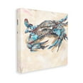 thumbnail image 4 of Stupell Industries Modern Blue Beach Crab Animals & Insects Painting Gallery Wrapped Canvas Art Print Wall Art, 17 x 17, 4 of 8