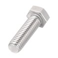 thumbnail image 3 of 3/8-16x1-1/4" 304 Stainless Steel Hex Head Screw Bolts 5pcs, 3 of 3